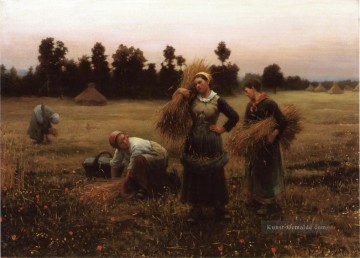 the resurrection Ölbilder verkaufen - The Harvesters Landfrau Daniel Ridgway Knight